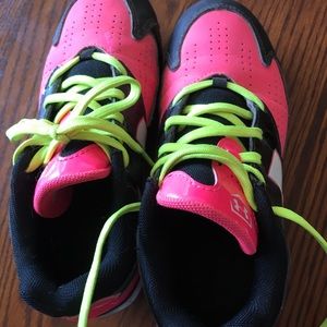 Little girls Under Armor softball cleats